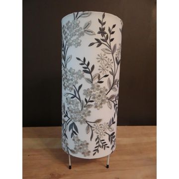LAMPSHADE LAMP 18X38X18 LACE GREY