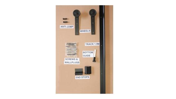 Sliding Mechanism Wooden Strap Door up to 35kg W930mm (Without Door)
