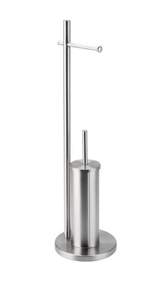 Sensea matte toilet brush and spare paper holder