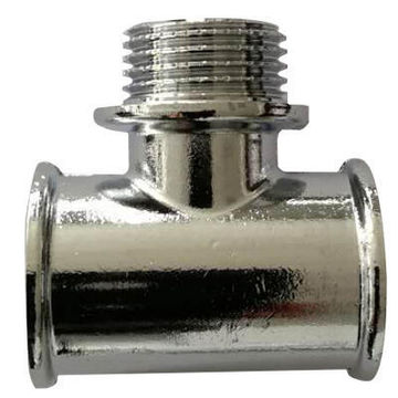 SCREWED CONN TEE BRASS EQ FMG1/2