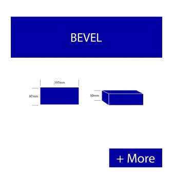 Bevel Paving Brick Premium Black