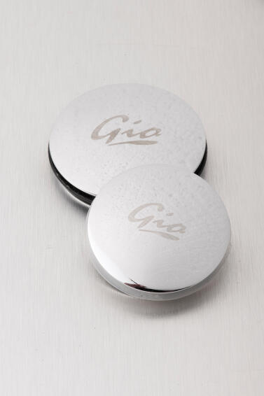 Chrome Plug/Cap for pop-up waste on a basin