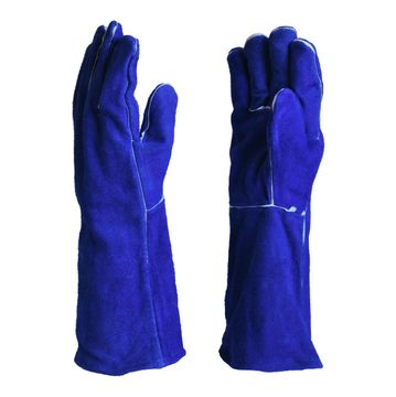 GLOVE MATSAFE WELDING BLUE 6`` CUFF PP