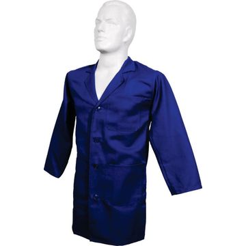 DROMEX ROYAL BLUE POLYCOTTON DUST COATS