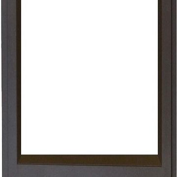 Aluminium Window Top Hung 1 Vent PT159 IBUILD Bronze W300mm x H2100mm