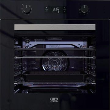 Defy Built In Oven Black Glass Slimline Db489 600X595X570Mm