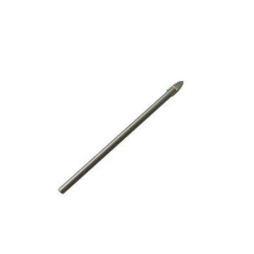 Drill bit DEXTER glass round shank 4x74mm