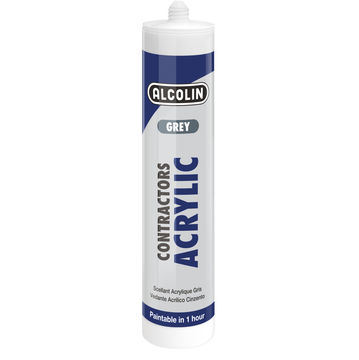 Acrylic sealant ALCOLIN Contractors Grey 260ml