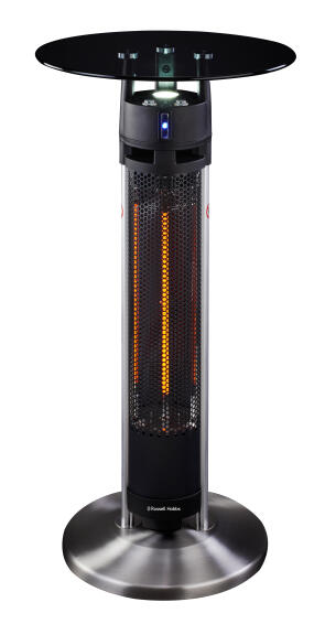 Heater for Table Top with Infrared Sensor Black 1600W 