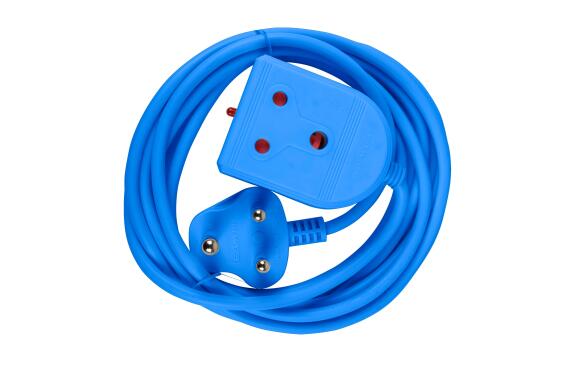 Extension lead 5m 16amp blue