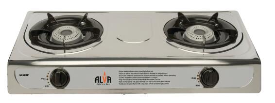 ALVA Gas Stove 2 Burner ss