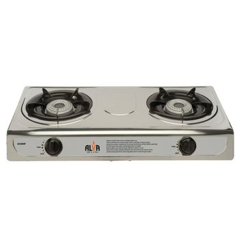 ALVA Gas Stove 2 Burner ss