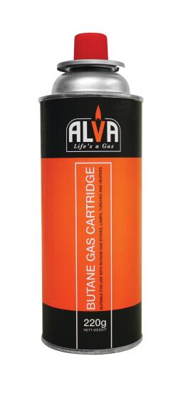 Alva Butane Gas Canister 220g