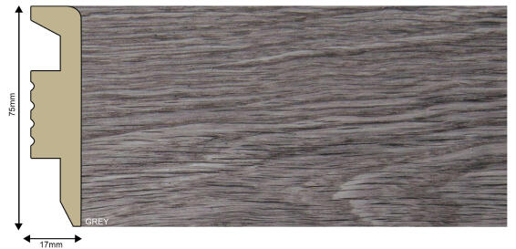Skirting Grey 2.7m
