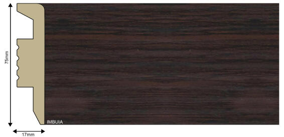 Skirting Imbuia 2.7m