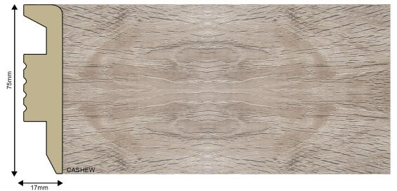 Skirting Cashew 2.7m