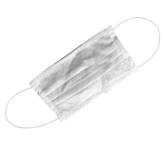 Face masks TORKCRAFT cotton 4xlayers washable re-usable white