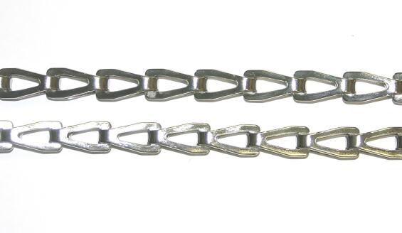 Chandelier chain nickel plated 20x6.5mmx1m krafft