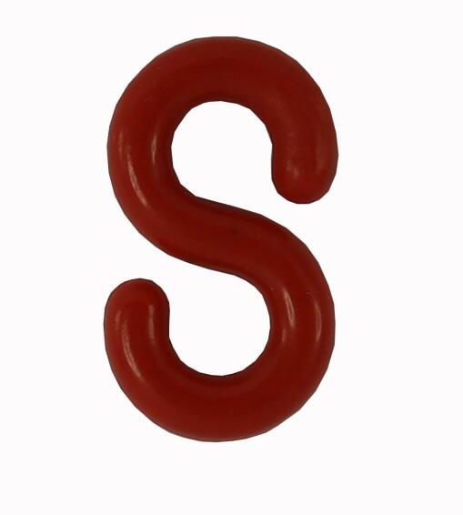 ESS plastic hook red 8mm 2pc krafft