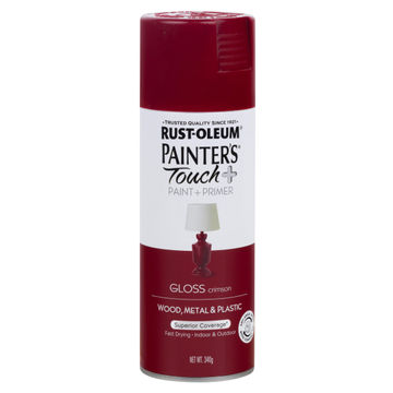 Spray Paint Gloss PAINTERS TOUCH+ Crimson 340G