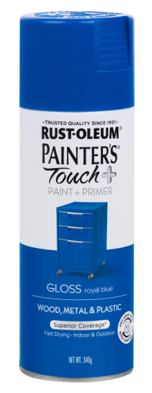 Spray Paint Gloss PAINTERS TOUCH+ Royal Blue 340G