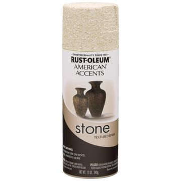 Spray paint RUST-OLEUM American Accents Stone Textured Bleached 340g