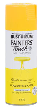 Spray Paint Gloss PAINTERS TOUCH+ Canary Yellow 340G