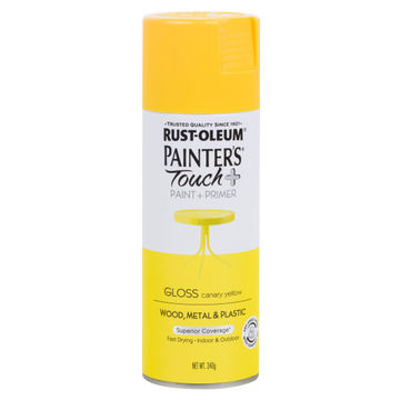 Spray Paint Gloss PAINTERS TOUCH+ Canary Yellow 340G