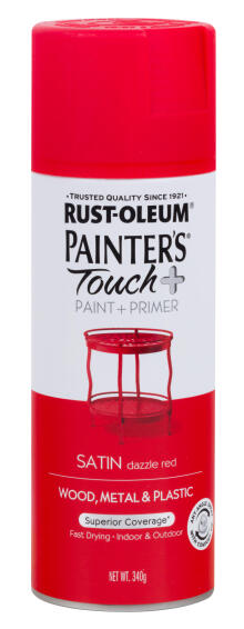 Spray Paint Satin PAINTERS TOUCH + Dazzle Red 340G