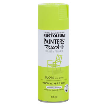 Spray Paint Gloss PAINTERS TOUCH+ Lime Green 340G