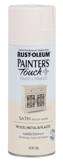 Spray Paint Satin PAINTERS TOUCH + French Vanilla 340G