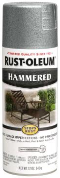 Stops rust spray paint RUST-OLEUM Hummered Silver 340g