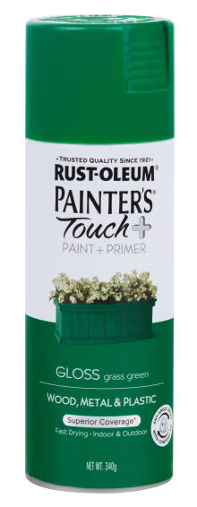 Spray Paint Gloss PAINTERS TOUCH+ Grass Green 340G
