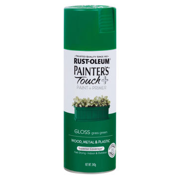 Spray Paint Gloss PAINTERS TOUCH+ Grass Green 340G