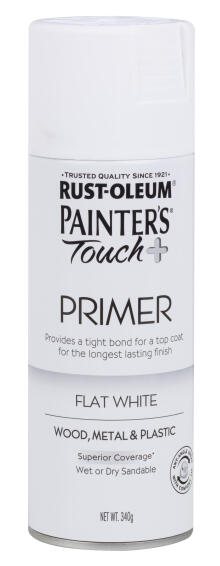 Spray Paint Primer PAINTERS TOUCH+ White 340G