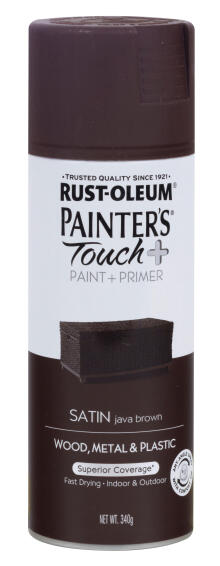 Spray Paint Satin PAINTERS TOUCH + Java Brown 340G