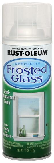 Spray paint RUST-OLEUM Frosted Glass Clear 312g