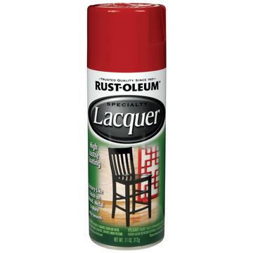 Rust-oleum Spray Paint Lacquer Chinese Red 312G