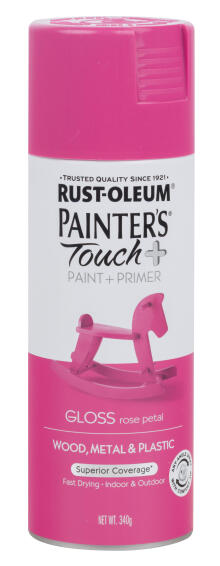 Spray Paint Gloss PAINTERS TOUCH+ Rose Petal 340G