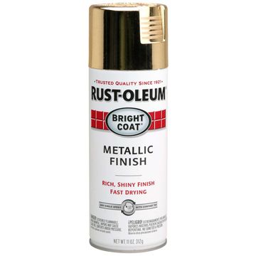 Bright Coat spray paint RUST-OLEUM metalic Gold 312g