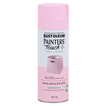 Spray Paint Gloss PAINTERS TOUCH+ Palest Pink 340G