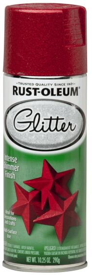 Spray paint RUST-OLEUM Glitter Red 290g