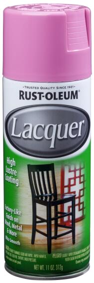 Rust-oleum Spray Paint Lacquer Pink 312G