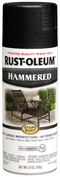 STOPS RUST HAMMERED BLACK 340G