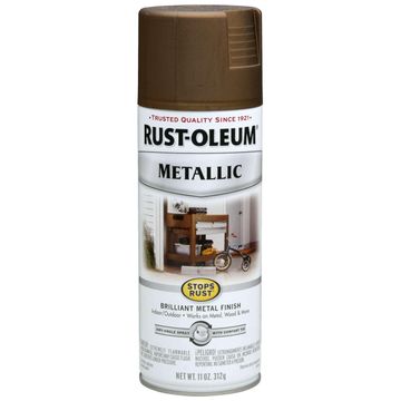 Spray paint RUST-OLEUM Metallic Antique Brass 312g