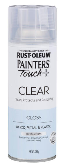 Spray Paint Gloss PAINTERS TOUCH+ Clear 340G