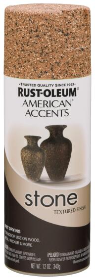 Spray paint RUST-OLEUM American Accents Sienna Stone Textured 340g