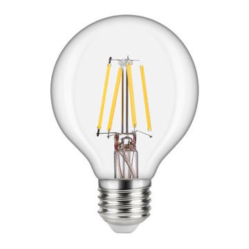 led light bulb filament G80 E27 4.3w warm white
