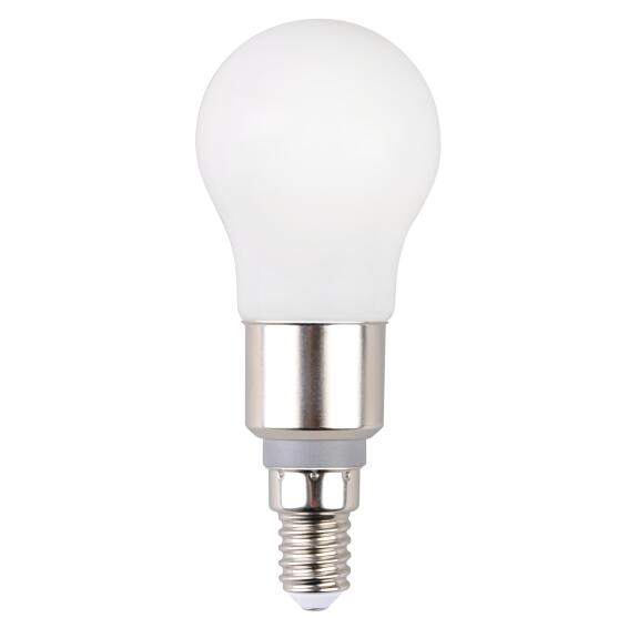 led light bulb unifilament G45 E14 5.5w dimmable milky