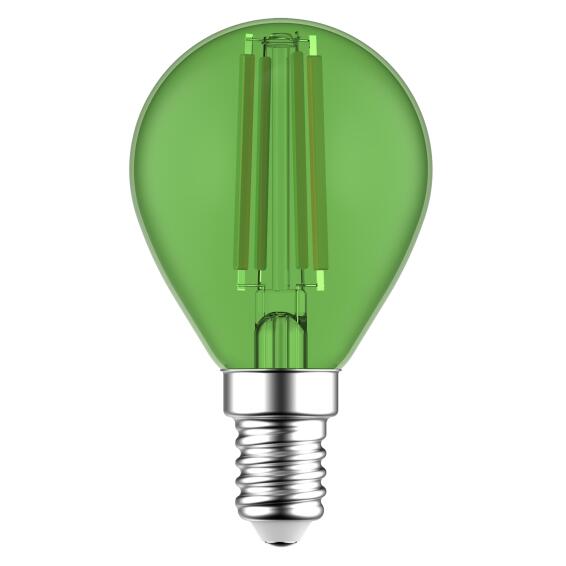 Lexman P45 E14 LED Decorative Light Bulb Green 4.5W